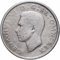 купить Великобритания 2 шиллинга (флорин, shillings) 1942