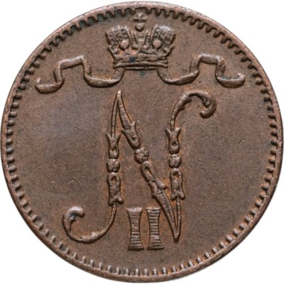 купить 1 пенни (penni) 1913 Российская Финляндия