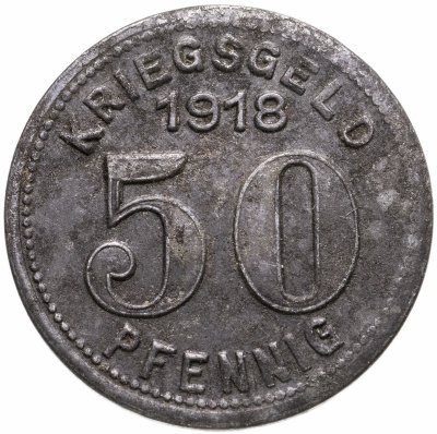 купить Германия (Эльберфельд) нотгельд 50 пфеннигов 1918