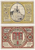 купить Германия (Саксония: Кольдиц) 50 пфеннигов 1921 (239.1/B1, тип D)