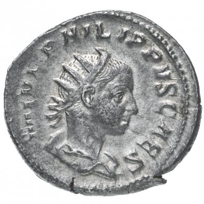 купить Римская империя, Филипп II Араб, 244-249 годы, Антониниан.