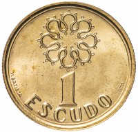 Купить Португалия 1 эскудо (escudo) 2001