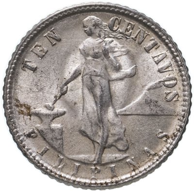 купить Филиппины 10 сентаво (centavos) 1945