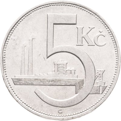 купить Чехословакия 5 крон (korun) 1938