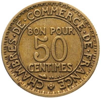 купить Франция 50 сантимов 1927