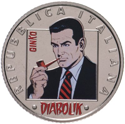 купить Италия 5 евро 2023 Комиксы Diabolik - Diabolik