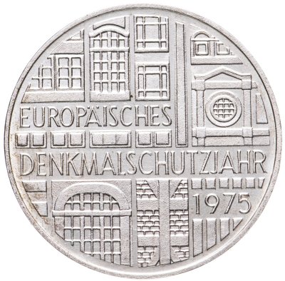 купить Германия, ФРГ 5 марок 1975 Европейский год охраны памятников