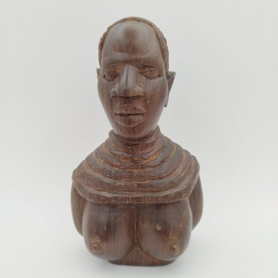 купить Бюст "Африканская женщина", дерево, резьба, Африка, 1980-2000 гг.