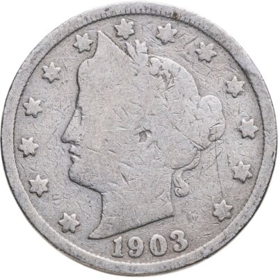 купить США 5 центов (cents) 1903 Liberty Nickel