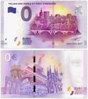 Купить 0 евро (euro) "Папский дворец (Авиньон)" 2017 2-серия (UE DV-2)