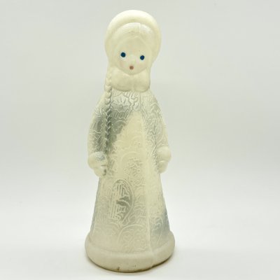 купить Фигура под ёлку "Снегурочка", пластик, роспись, СССР, 1970-1990 гг.
