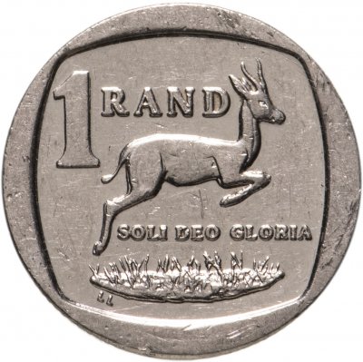 купить ЮАР 1 ранд (рэнд, rand) 2003-2015, случайный год