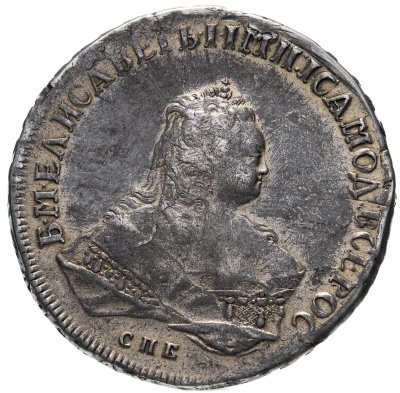 купить 1 рубль 1752 СПБ-ЯI