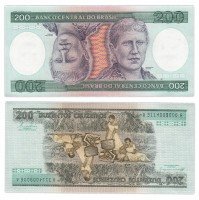 купить Бразилия 200 крузейро 1981 (Pick 199)