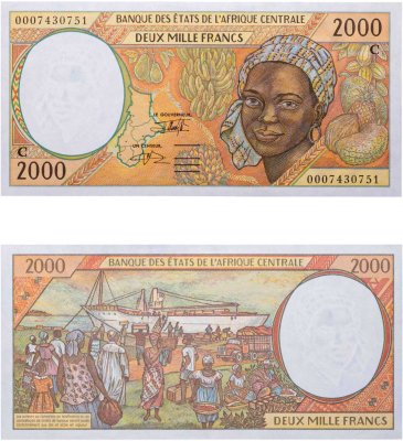купить Конго 2000 франков 2000