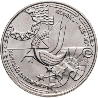 купить Португалия 100 эскудо (escudos) 1990 Золотой век открытий - Астронавигация