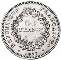 купить Франция 50 франков (francs) 1977