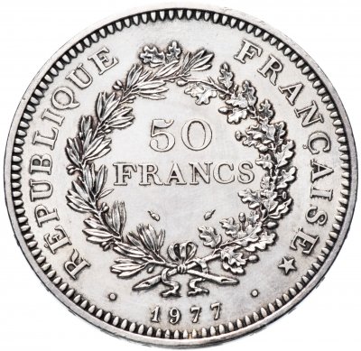 купить Франция 50 франков (francs) 1977