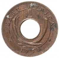 купить Британская Восточная Африка 1 цент (cent) 1959 Знак монетного двора: "H" - Хитон, Бирмингем