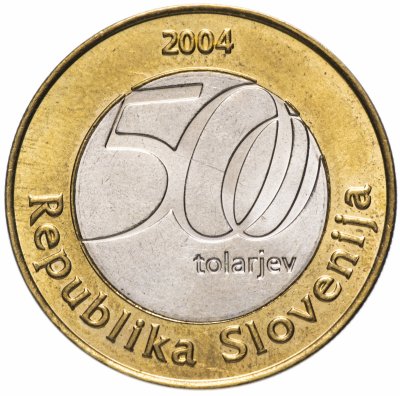 купить Словения 500 толаров (tolarjev) 2004 "250 лет со дня рождения Георга Веги"