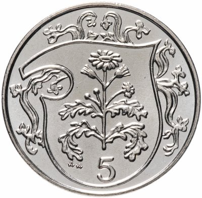купить Остров Мэн 5 пенсов (pence) 1987