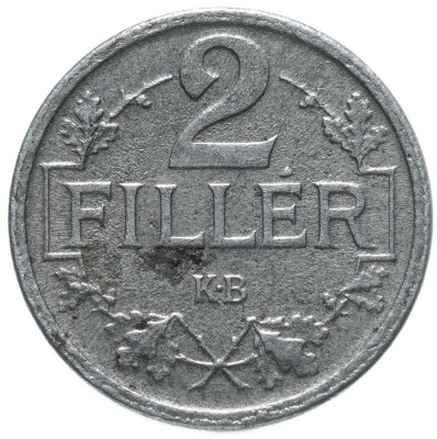 купить Венгрия 2 филлера (filler) 1916
