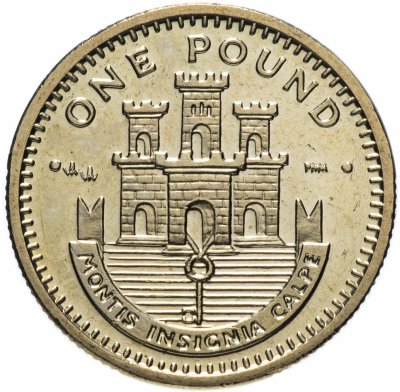купить Гибралтар 1 фунт (pound) 2000