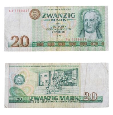 купить Германия 20 марок 1975