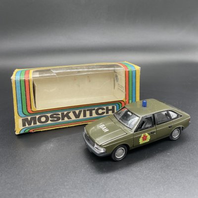 купить Модель автомобиля "Москвич 2141" (ВАИ), металл, пластик, картон, печать, СССР, 1986-1991 гг.