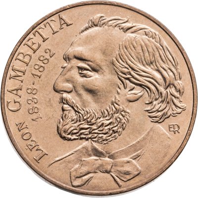 купить Франция 10 франков 1982 "100 лет со дня смерти Леона Гамбетта"