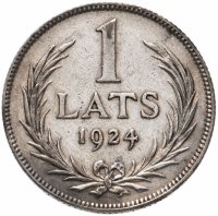 Купить Латвия 1 лат (lats) 1924