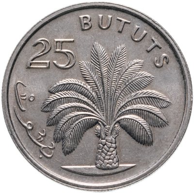 купить Гамбия 25 бутутов (bututs) 1971