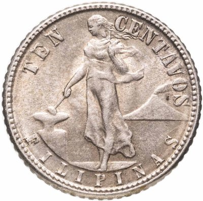 купить Филиппины 10 сентаво (centavos) 1944