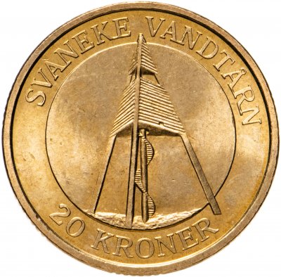 купить Дания 20 крон (kroner) 2004 "Водонапорная башня, Сванеке"