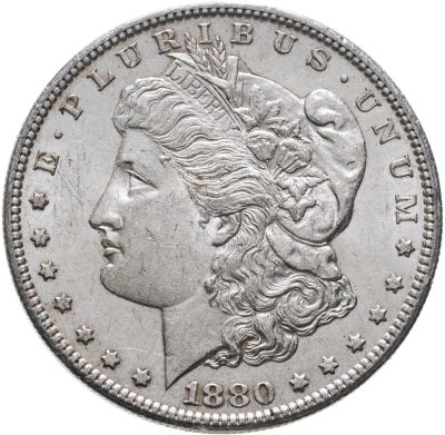 купить США 1 доллар (dollar) 1880 Доллар Моргана "S"