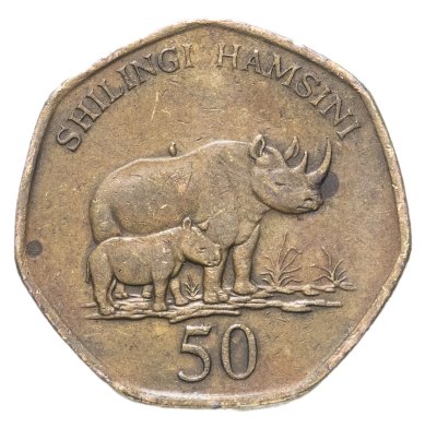 купить Танзания 50 шиллингов (shillings) 1996