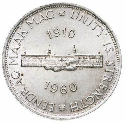 купить ЮАР 5 шиллингов (shillings) 1960 "50 лет Южноафриканскому союзу"