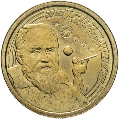 купить Австралия 1 доллар 2009 "Астрономы - Галилео Галилей"