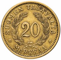 купить Финляндия 20 марок (markkaa) 1937