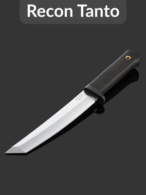 купить Туристический нож Cold Steel Recon Tanto San Mai (35AM), сталь VG-10, рукоять кратон, Тайвань