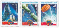 купить Полная серия 1978 "Полет в космос первого международного экипажа (СССР-ЧССР)" (3 марки)