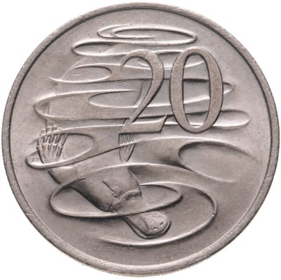 купить Австралия 20 центов 1980