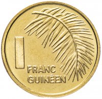 купить Гвинея 1 франк (franc) 1985