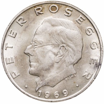 купить Австрия 25 шиллингов (shillings) 1969 Петер Розеггер