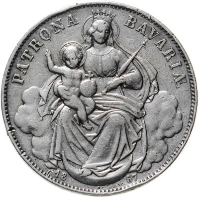 купить Бавария 1 талер 1867