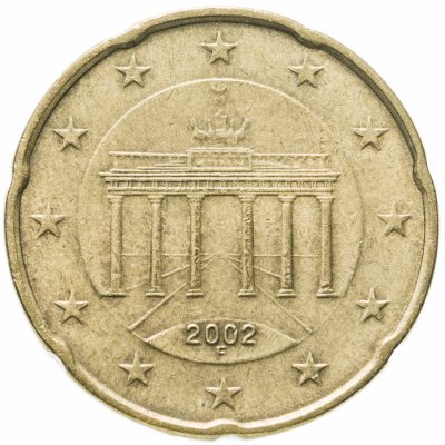 купить Германия 20 центов 2002-2007 случайный год