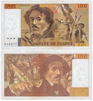 купить Франция 100 франков 1993 (Pick 154g(2))