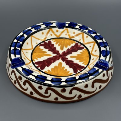 купить Пепельница большая, для сигар, керамика, роспись, Европа, 1950-1970 гг.
