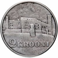 Купить Эстония 2 кроны (krooni) 1930 Замок Тоомпеа в Таллине