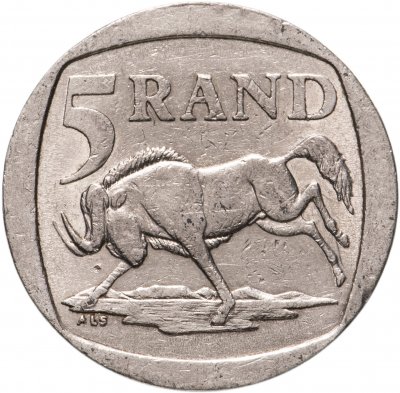 купить ЮАР 5 рандов (рэндов, rand) 1994-1995